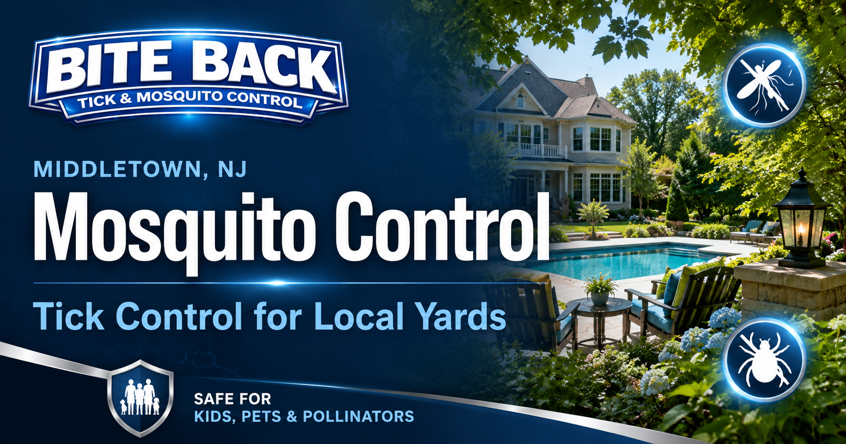 Mosquito Control In Middletown, Nj And Tick Control For Local Yards