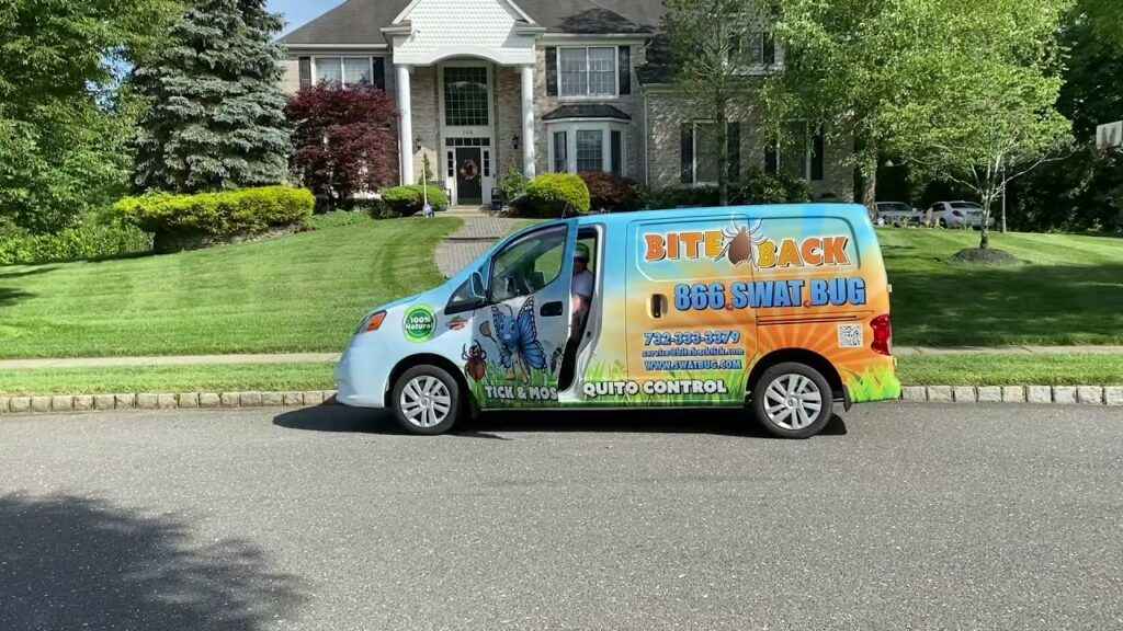 All Natural, Eco-Friendly Mosquito Control Company in West Windsor, NJ. An image clearly showing that as the number one tick & mosquito control company in West Windsor, NJ. We can help get your yard back and safe from pests.