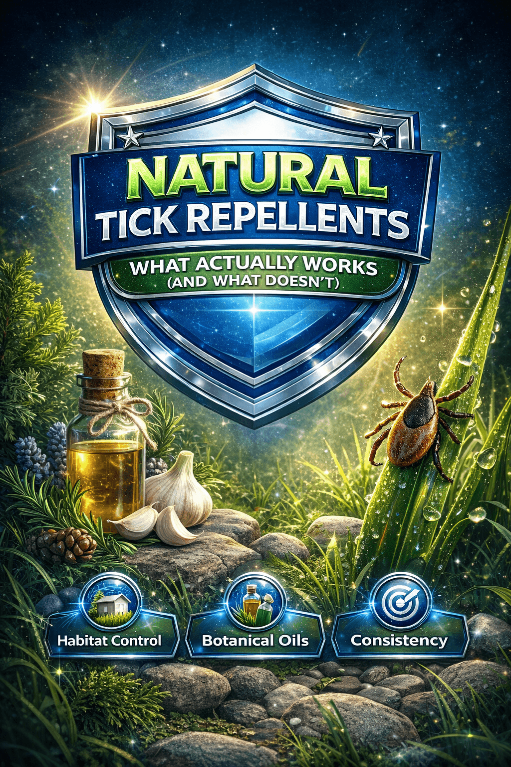 Blog 5 Natural Tick Repellents… Real Ones, Not Internet Nonsense. If You’ve Ever Tried A Diy Spray And Still Found Ticks On Your Dog The Next Day — This Is For You.