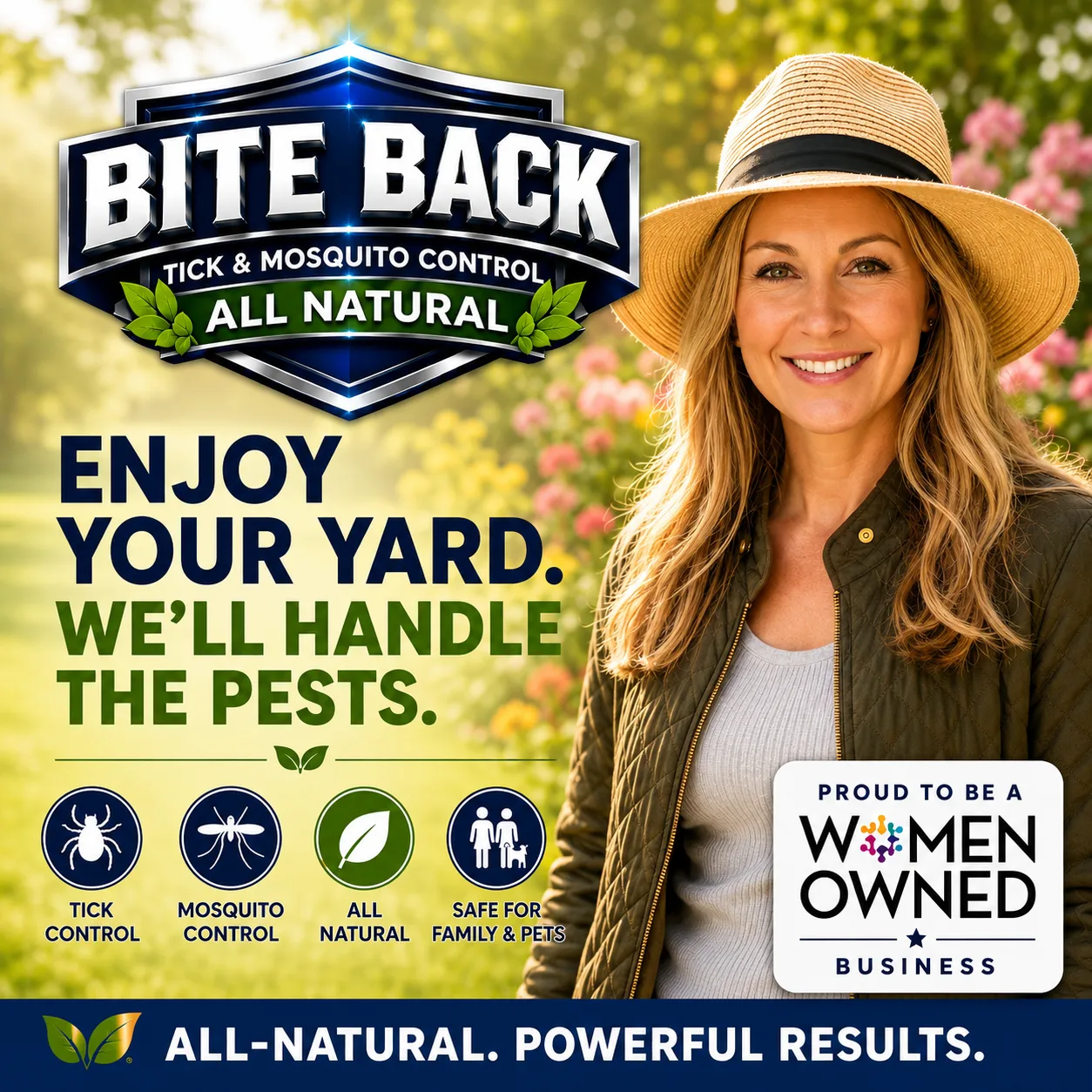 Laurie, Founder Of Bite Back Tick And Mosquito Control In New Jersey